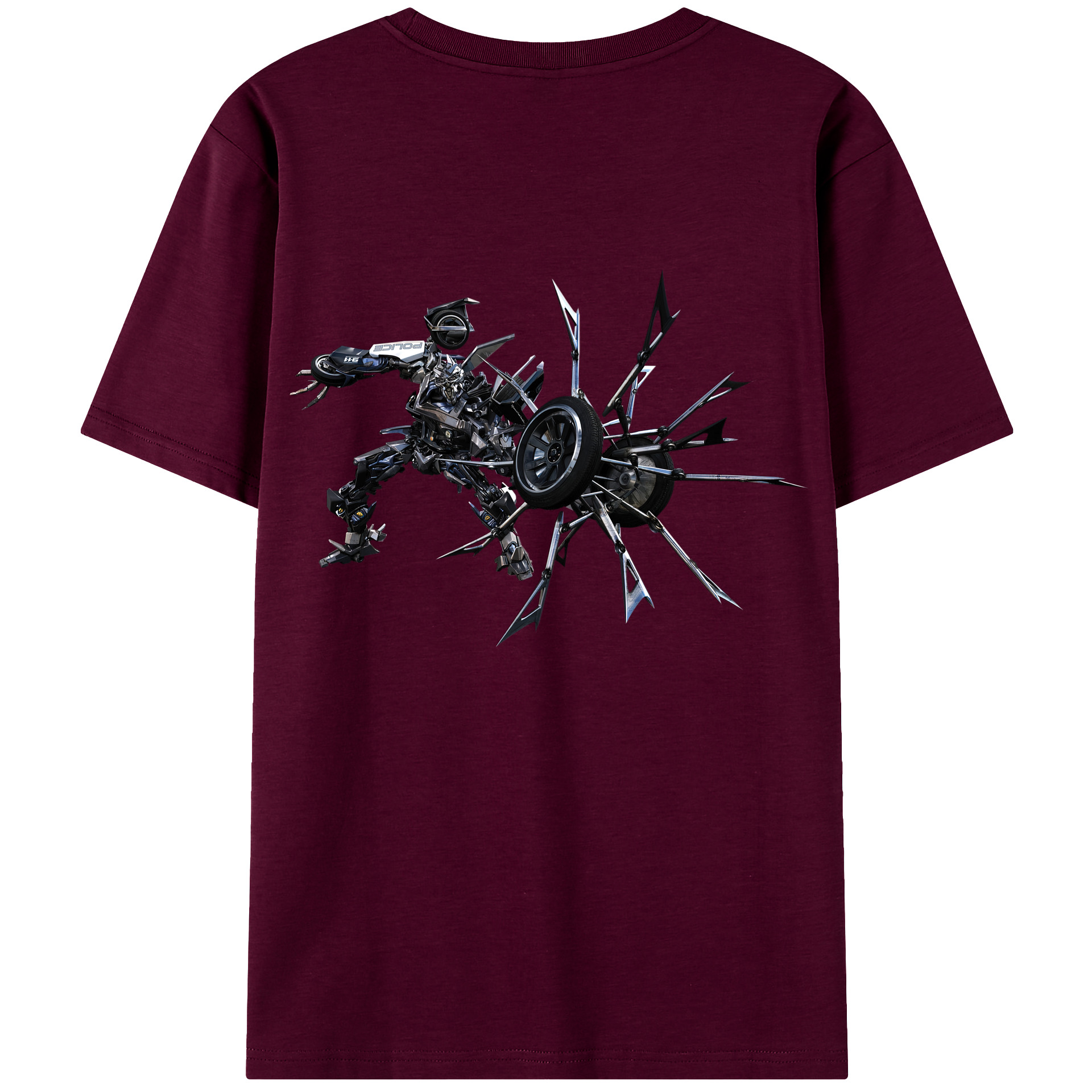 （画像用）  レディース半袖Tシャツ(バックプリント)